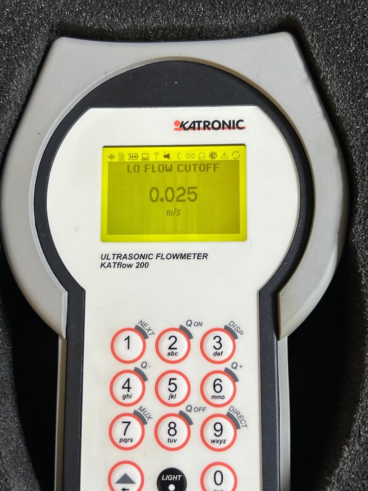 Katronic KATflow 200 Handheld Digital Ultrasonic Flow Meter