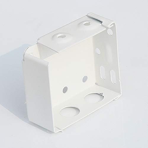 2 Pcs White Window Blinds Headrail Bracket