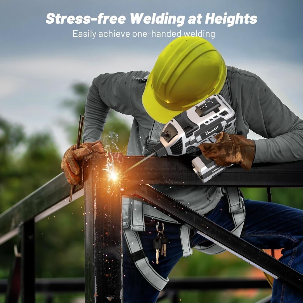 Versatile 110V Handheld Welding Machine with Overheat Protection & Carrying Case