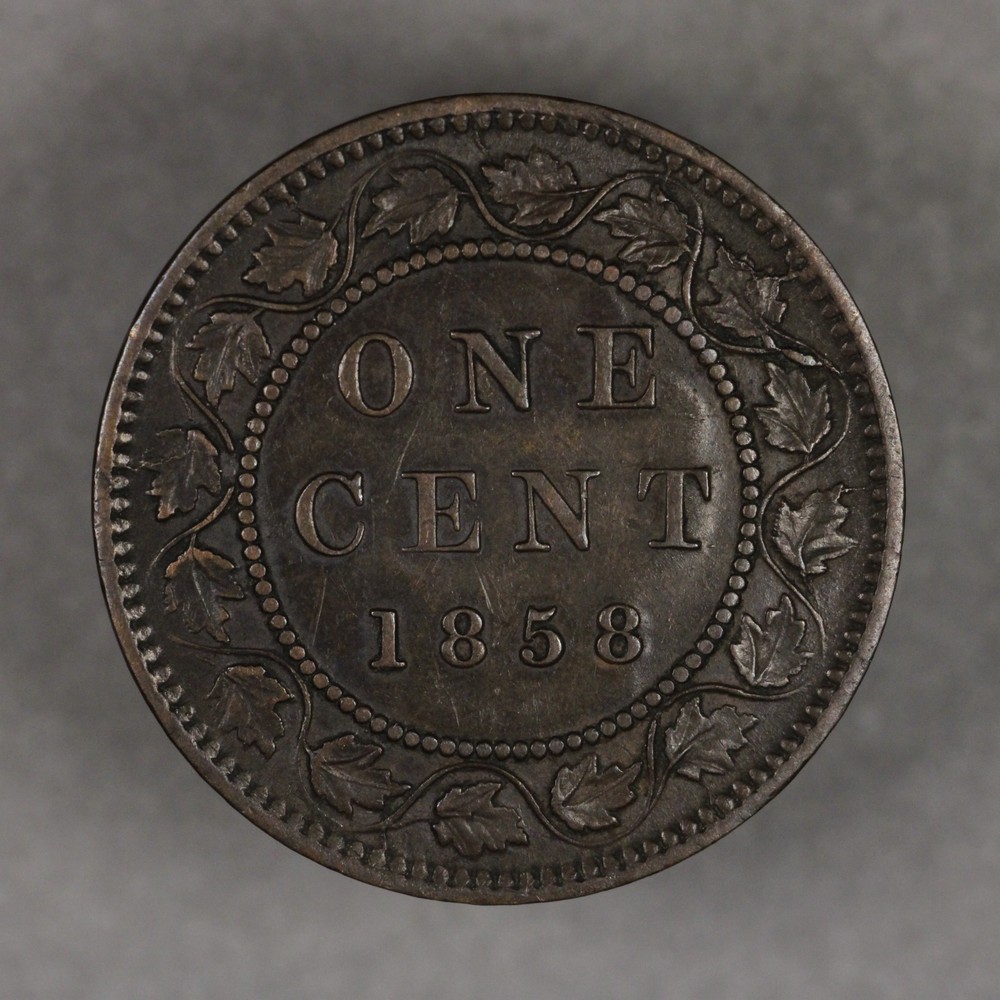 1858 Canada Large Cent