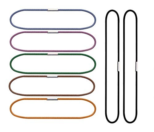 7 Random Color Notebook Elastic Spring Bands Connecting Insert Refill