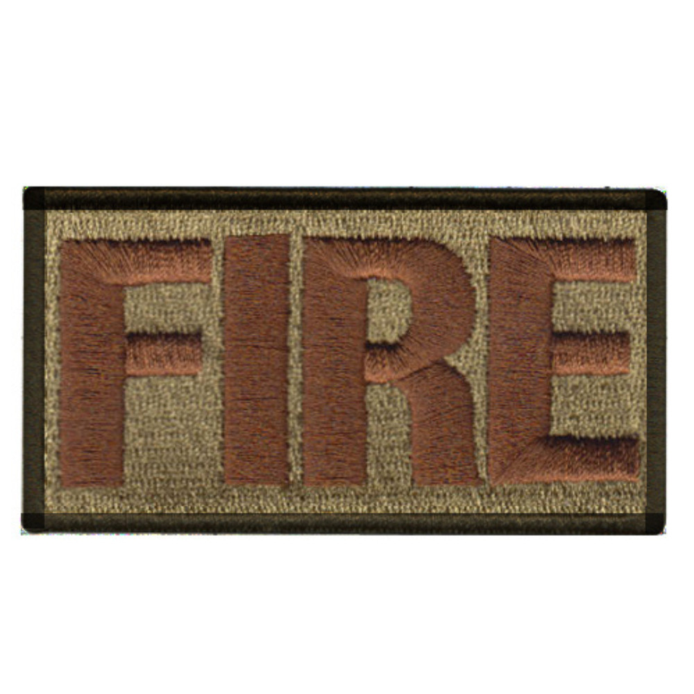 Fire Department (FIRE) Shoulder Identifier Multicam/OCP Patch