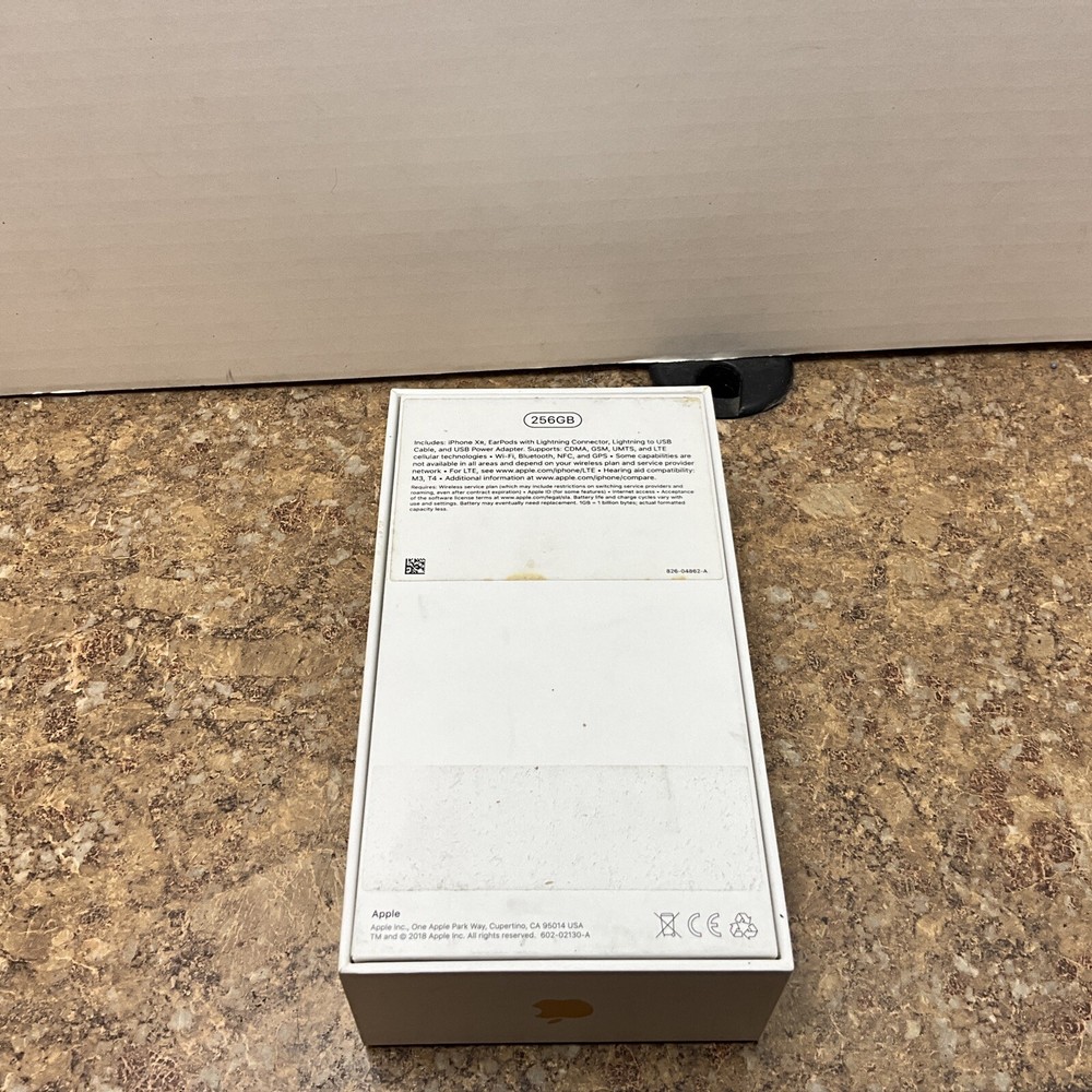 Apple iPhone XR 256GB. Box Only