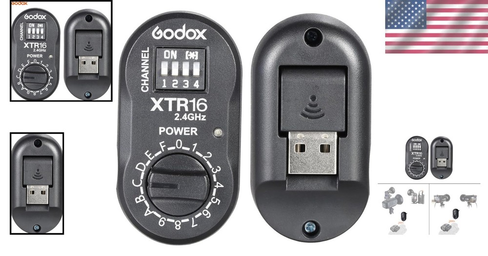 XTR-16 2.4G Wireless X-system Flash Trigger - High-Speed Sync Functionality