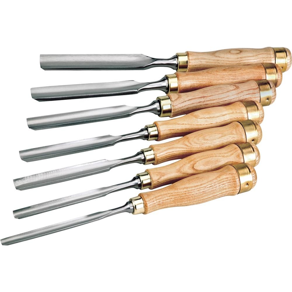 D3780 Gouge Chisel Set, 7 Pc.