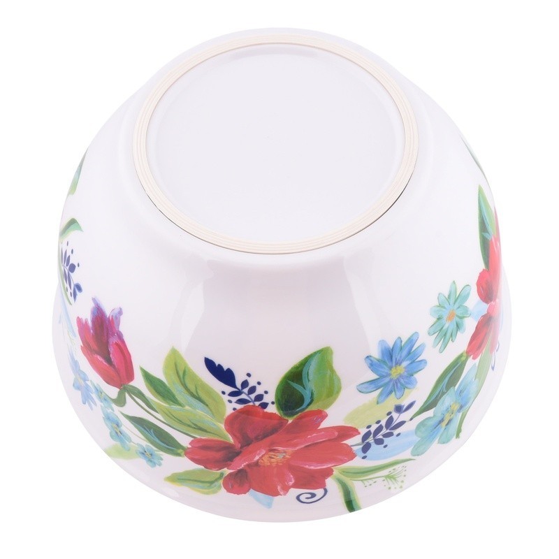 Melamine Mixing Bowl Set 10 Piece Nesting Kitchen Prep Storage Dishwasher Safe
