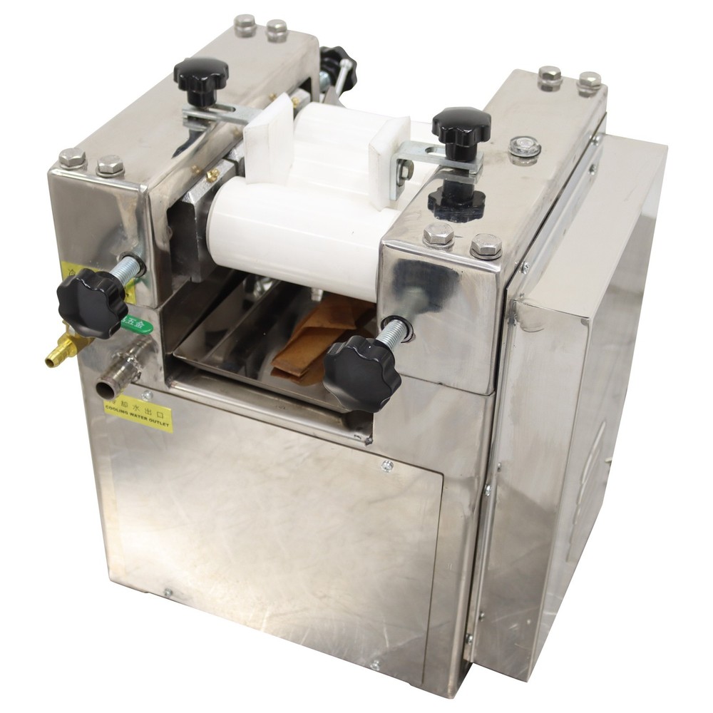 110V 3-Roll Zirconia Ceramic Roll Grinding Machine Laboratory Paste Grinder Mill