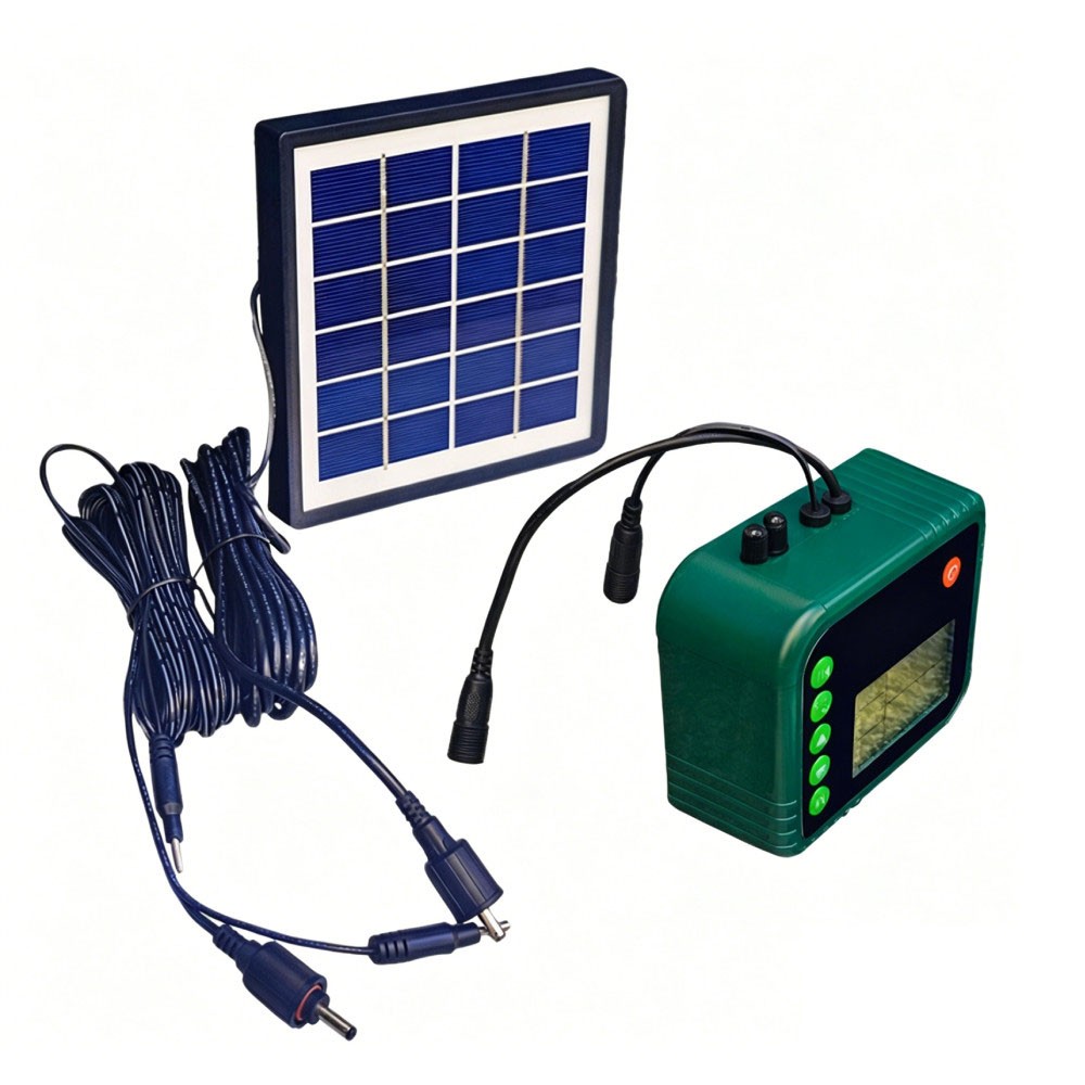 NEW Solar Automatic Irrigation System Plant Watering System Kit with Timer