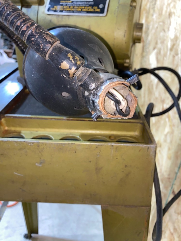 Darex E-90 Endmill Sharpener missing tool Tested/Working Parts (RKF)