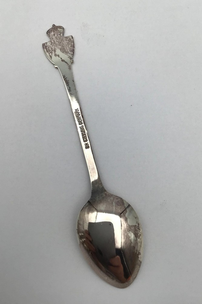 Bernhard Hertz Sterling Silver Comemmorative Spoon "Copenhagen"