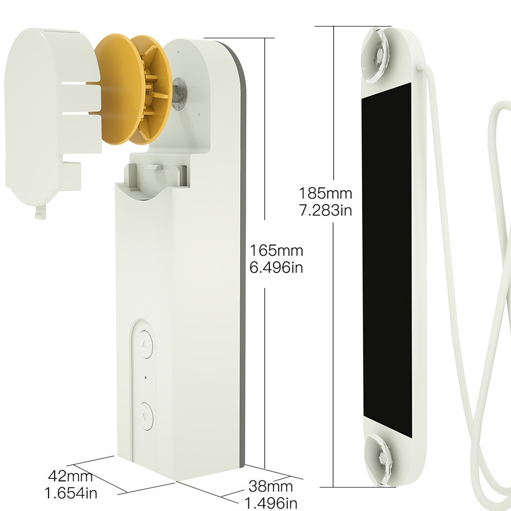 Smart Curtain Motor Roller Blinds Shutter Drive DIY With Solar Panel NEW