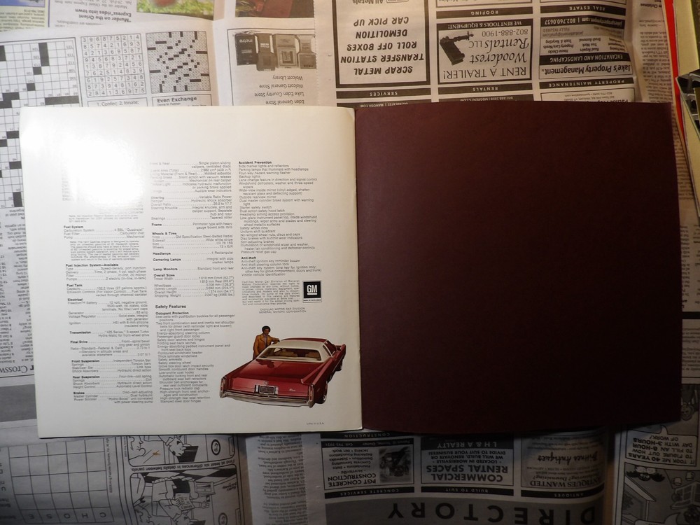 1977 Eldorado Cadillac Brochure