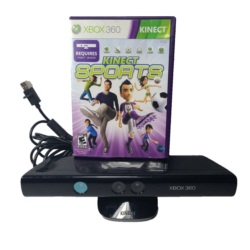 Microsoft Xbox 360 Kinect Sensor with Kinect Sports Game Complete