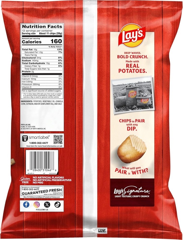 Lay's Potato Chips, Wavy