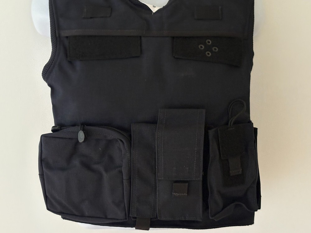 SECOND CHANCE Standard Tactical Armor Carrier Side Open Fix Pocket Medium Navy