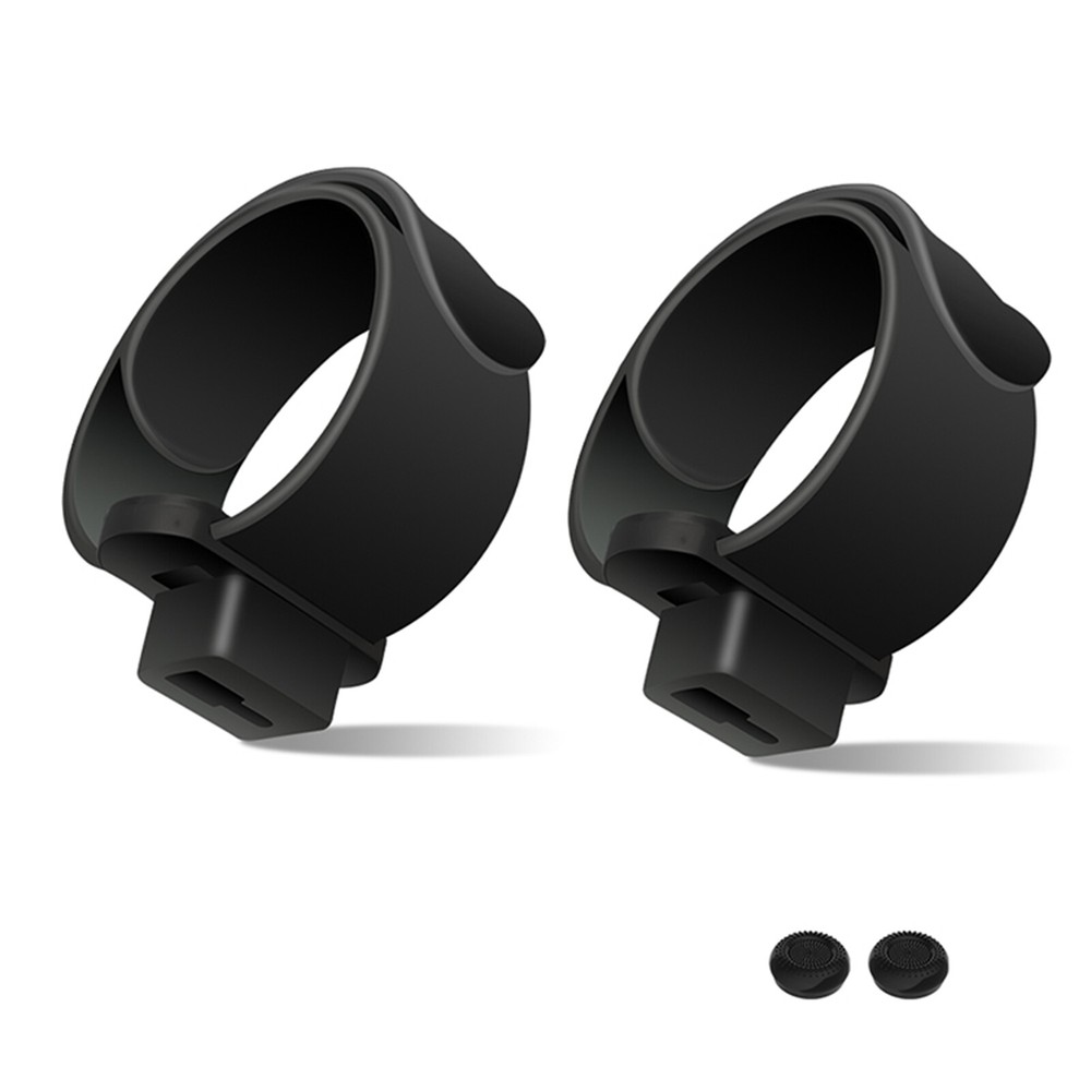 For Meta Quest 3 2 VR Controllers Handle Grip Strap Anti-Drop Ring Joystick Caps