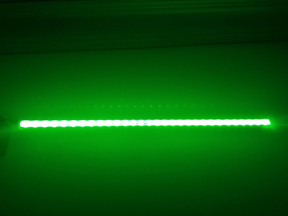 2 PACK - 20 inch GREEN Marine LED Light Strips