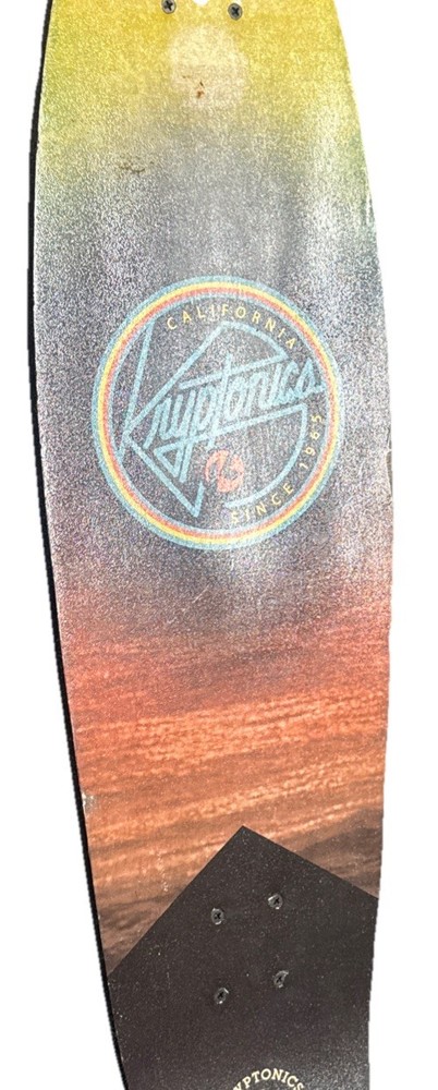 Kryptonics 36" Longboard Shoreline Graphic Skate Board