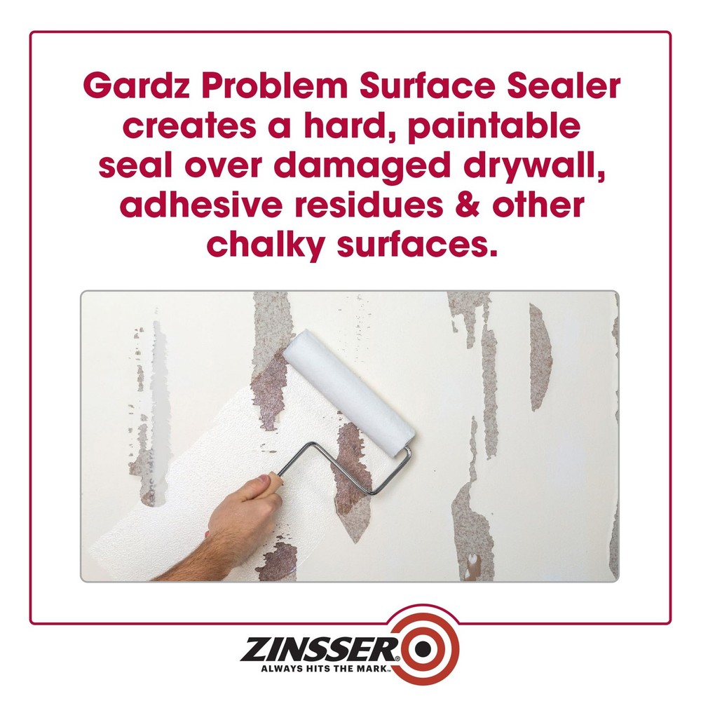 qt 02304 Clear , Gardz WaterBased Problem Surface Sealer