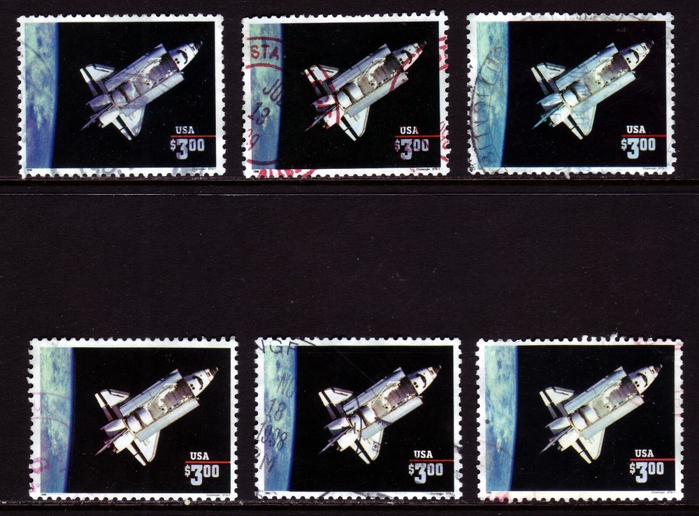 USED #2544 SPACE SHUTTLE CHALLENGER. VERY FINE 1.