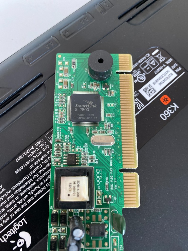SmartLink SL2800, 56K, PCI Internal Modem