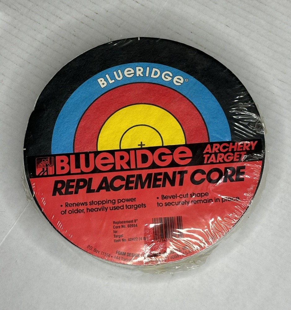 Archery Target Replacement 8" Core # 02084 Blueridge