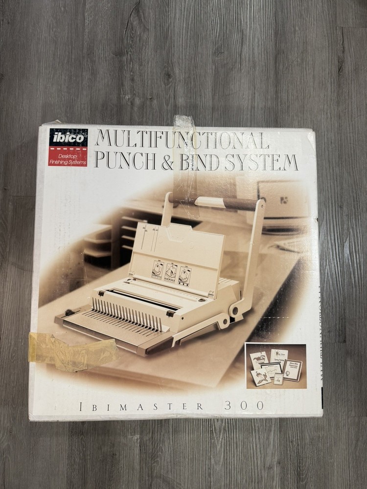 IBICO ibiMaster 300 Paper Punch & Binding Machine