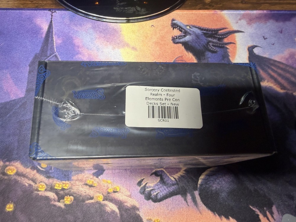 Sorcery Contested Realm ALPHA The Four Elements precon deck box sealed