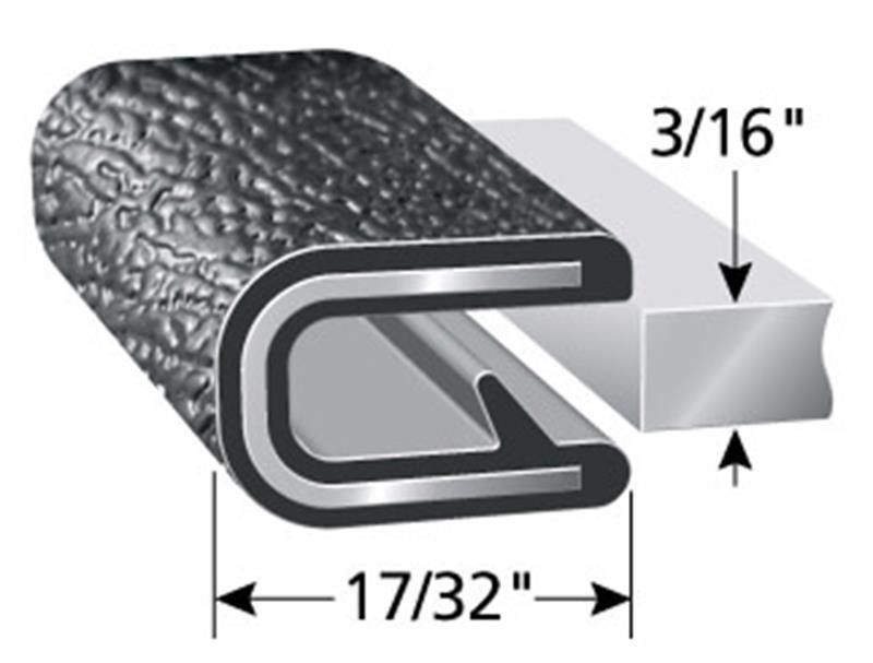 Peterbilt Tank Bracket Edge Trim