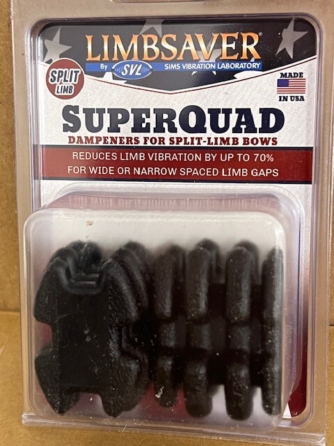 Limbsaver SUPERQUAD dampener for split limb bows