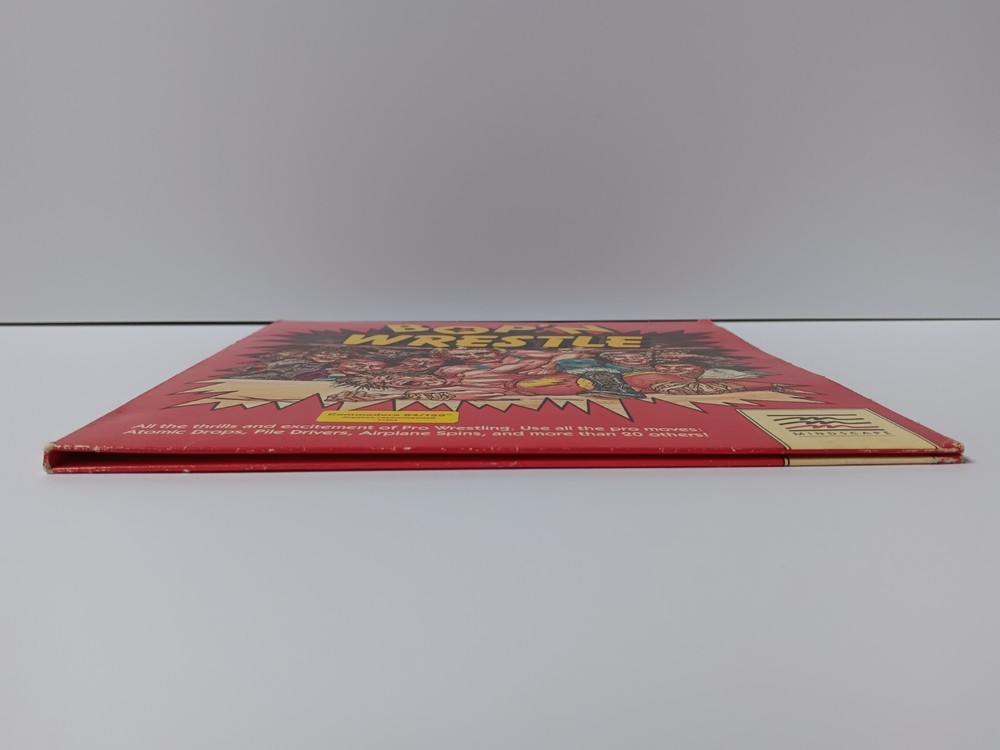 Commodore 64/128 Bop N Wrestle Computer Game Software Tested/Works