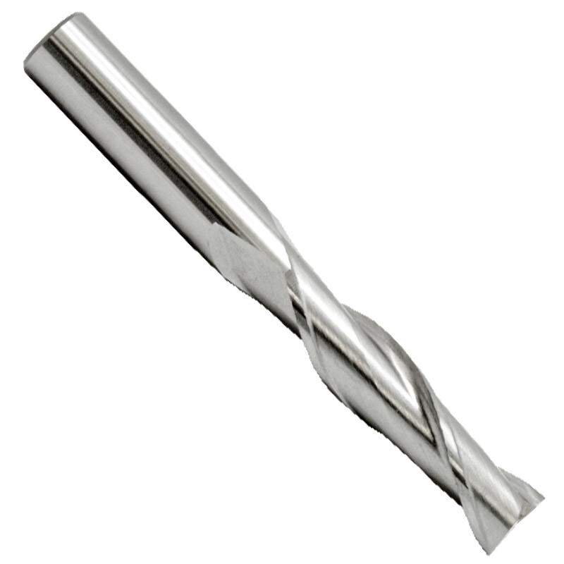 3/4" HSS 2F Single End Mill - Long Length - USA