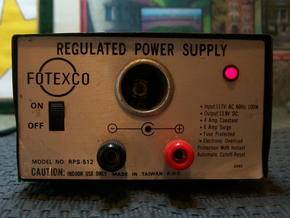 FOTEXCO Regulated Power Supply Model: RPS-512