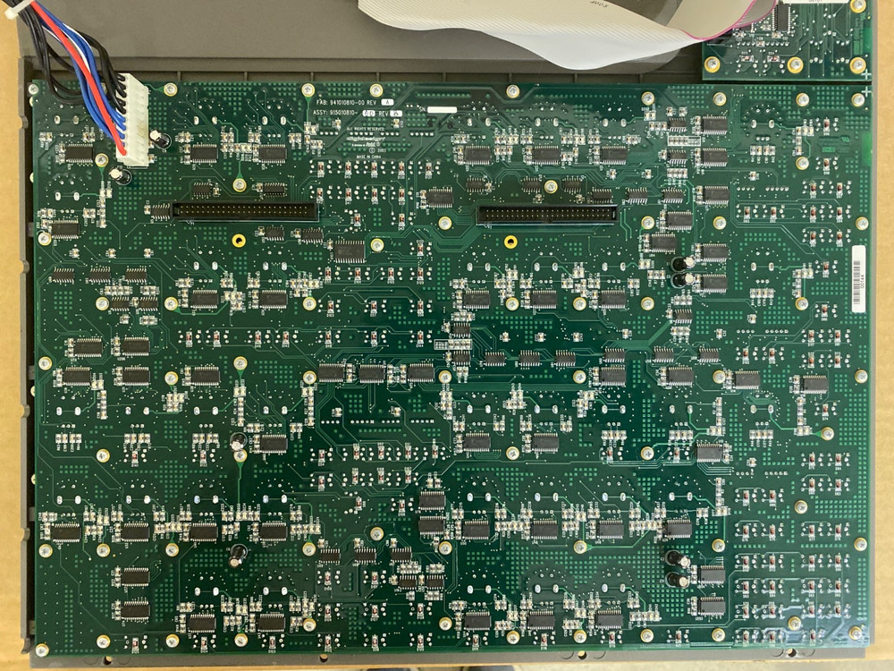 Digidesign Avid D-Control Left PCB, Dynamics & EQ Knob /Channel Control Panel