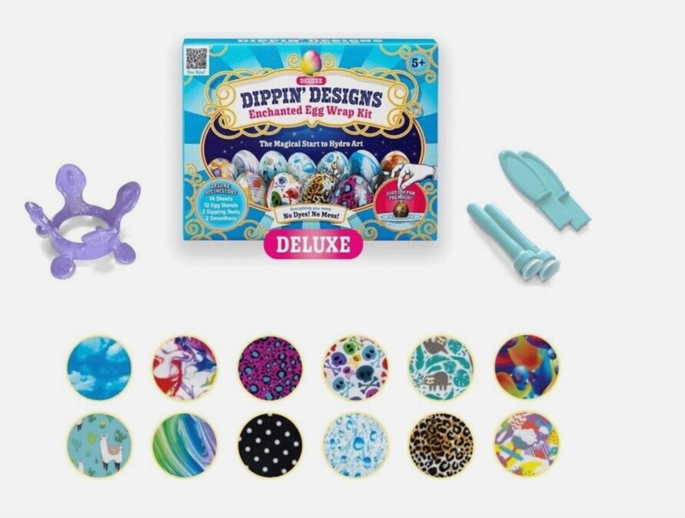 Dippin' Designs Enchanted Egg Wrap Kit Easter Egg Decorating Kit