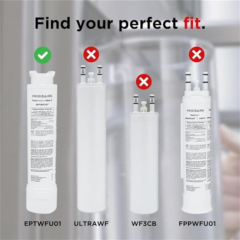 2PACK Frigidaire EPTWFU01 Pure Source Ultra II Refrigerator Water Filter