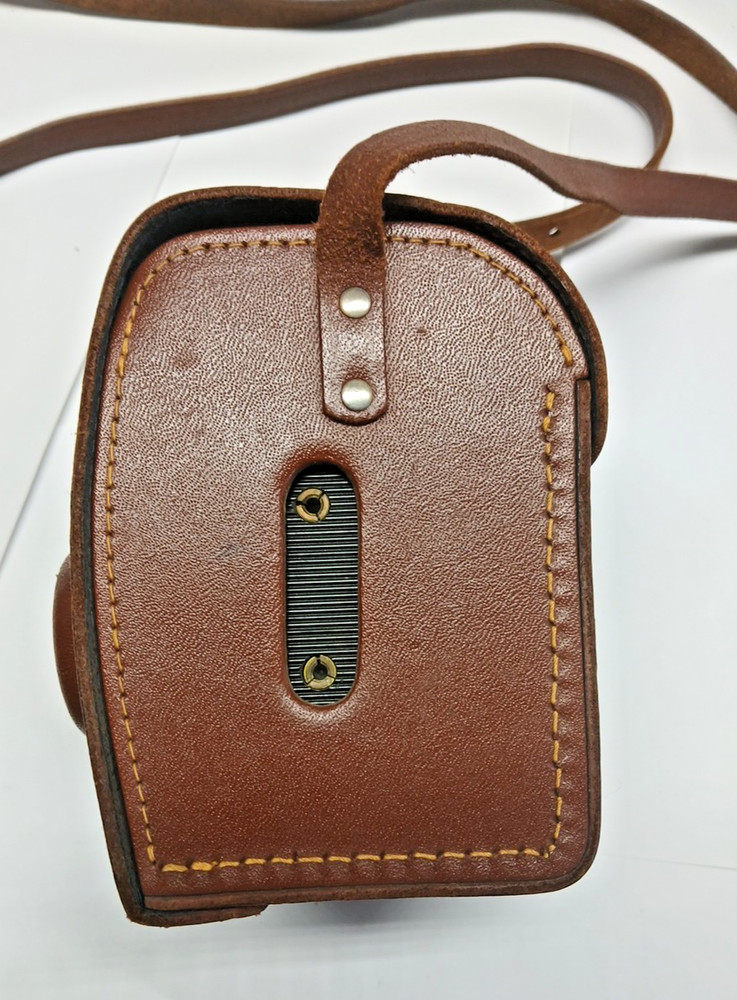 Vintage Argus 40 Camera With Original Leather Case Untested