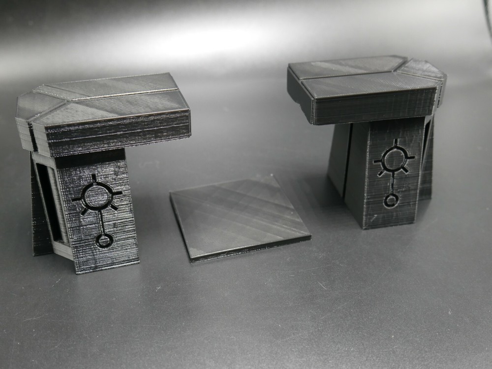 Tabletop Terrain Necron Scifi Space Portal Bunker