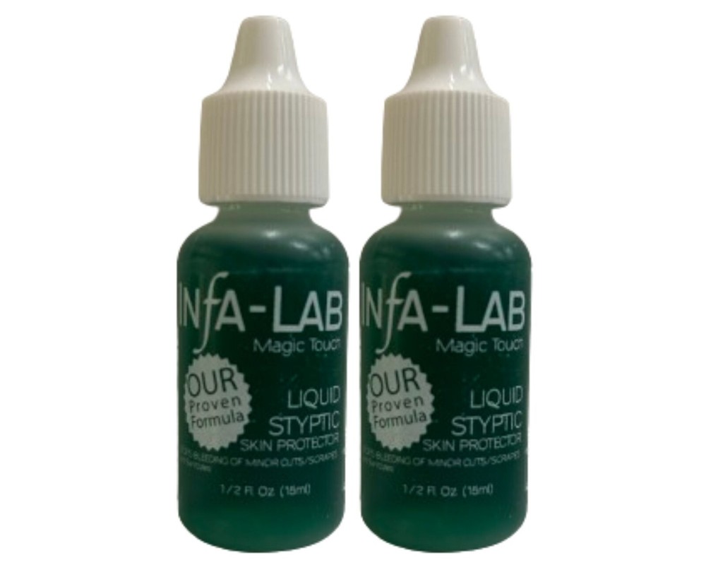 Infalab Magic Touch Liquid Styptic Skin Protector - 15ml each- 2pc Combo