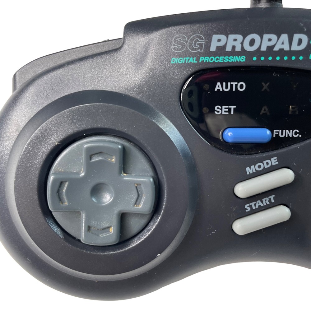 SG Propad 2 Controller Sega Genesis SV 439 Digital Processing Black u