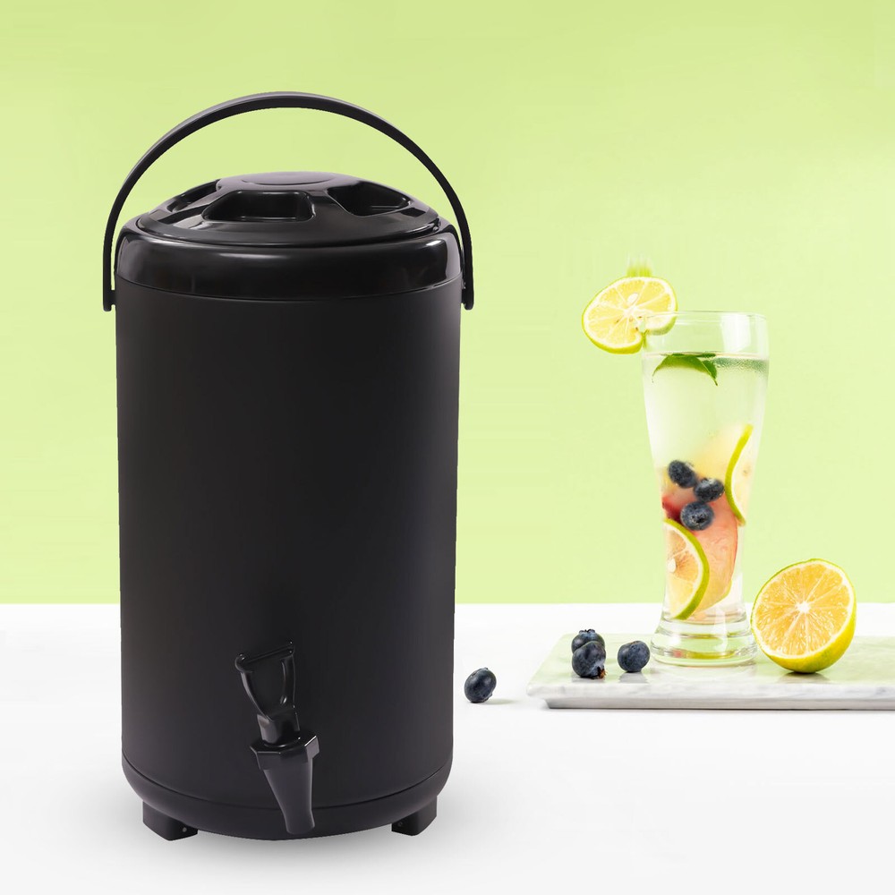 Insulated Beverage Server / Dispenser 2.3 Gallon Capacity Hot Cold Drinks Buffet