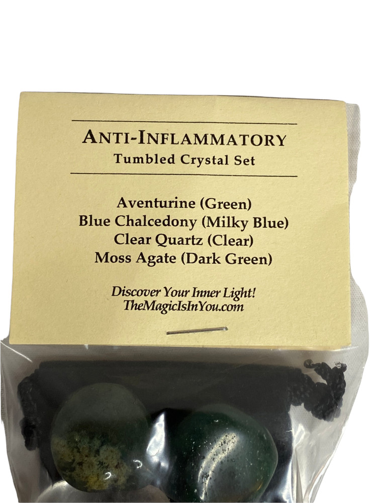 Tumbled Crystal Set "Anti-Inflammatory"