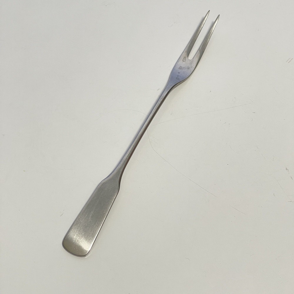 WMF Flatware 2 Tine Cold Meat Serving Fork 7 7/8” Mid Century Modern Style