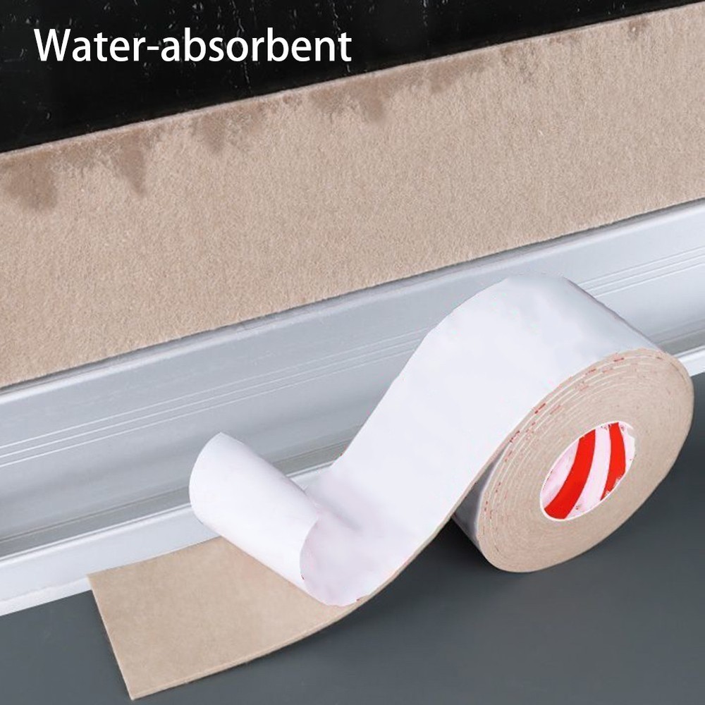 Easily Cuttable Anticondensation Sticker for Windows Brown Felt Design