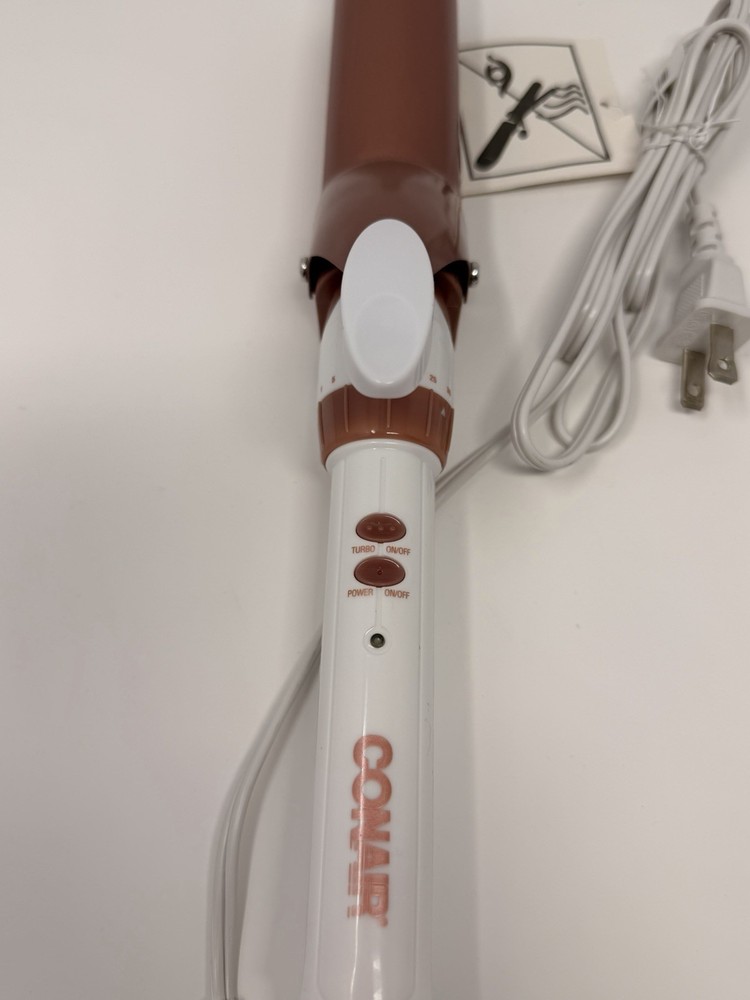 Conair Double Ceramic 1 1/2" Barrel Curling Iron, Open Box