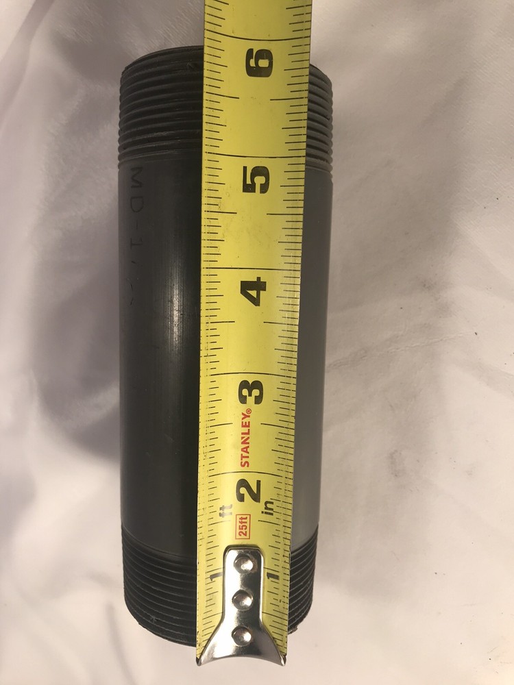 2" x 6" PVC Schedule 80 Threaded Nipple