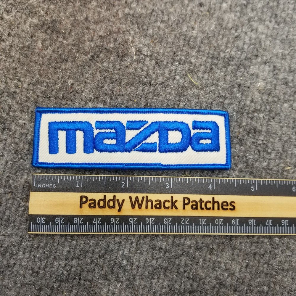 Vintage Mazda Patch Car Auto 70s 80s Work Uniform G4
