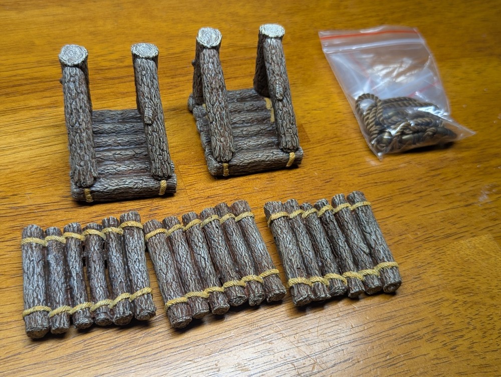 Dwarven Forge Suspension Bridge Pack - Hand Painted