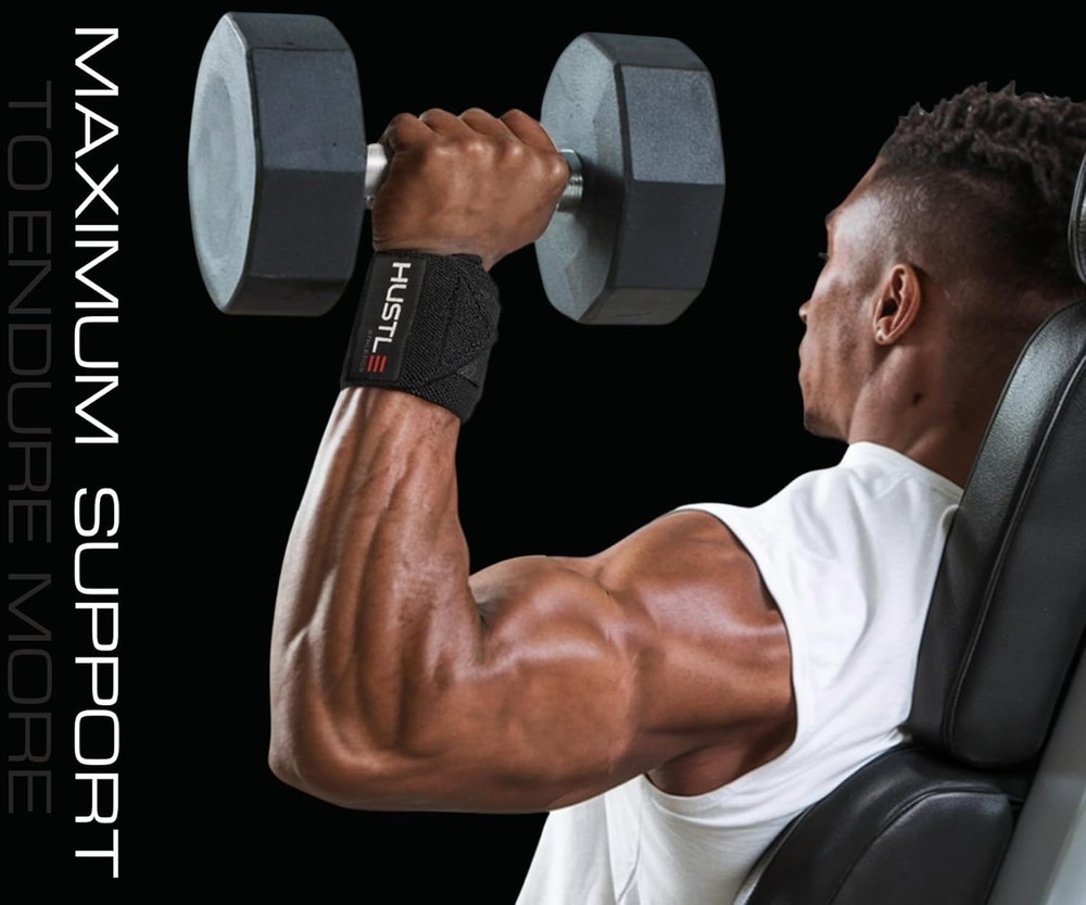 Heavy Duty Wrist Support Wraps - 18" & 12"