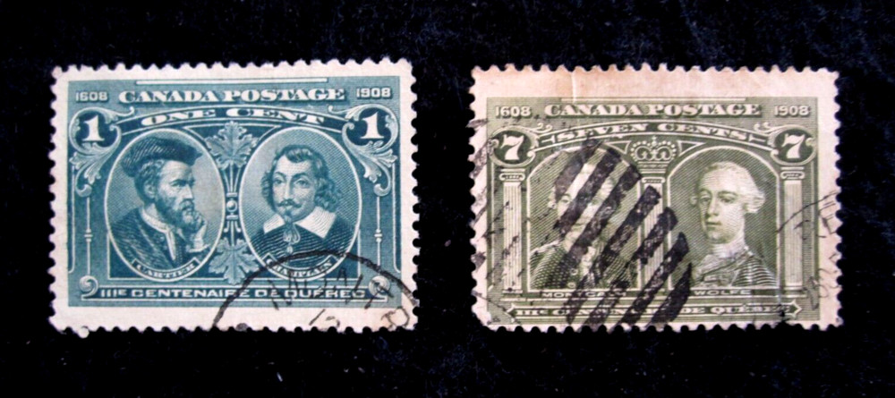 CANADA - SCOTT# 97,100 - USED - CAT VAL $106.00